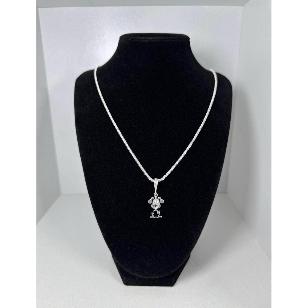 Cadena de plata 925 con dije de perrito - plata 925 - 20 inch
